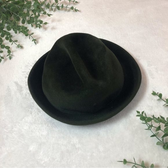 Capo Accessories Vintage Capo Austria Green Bowler Hat Mens
